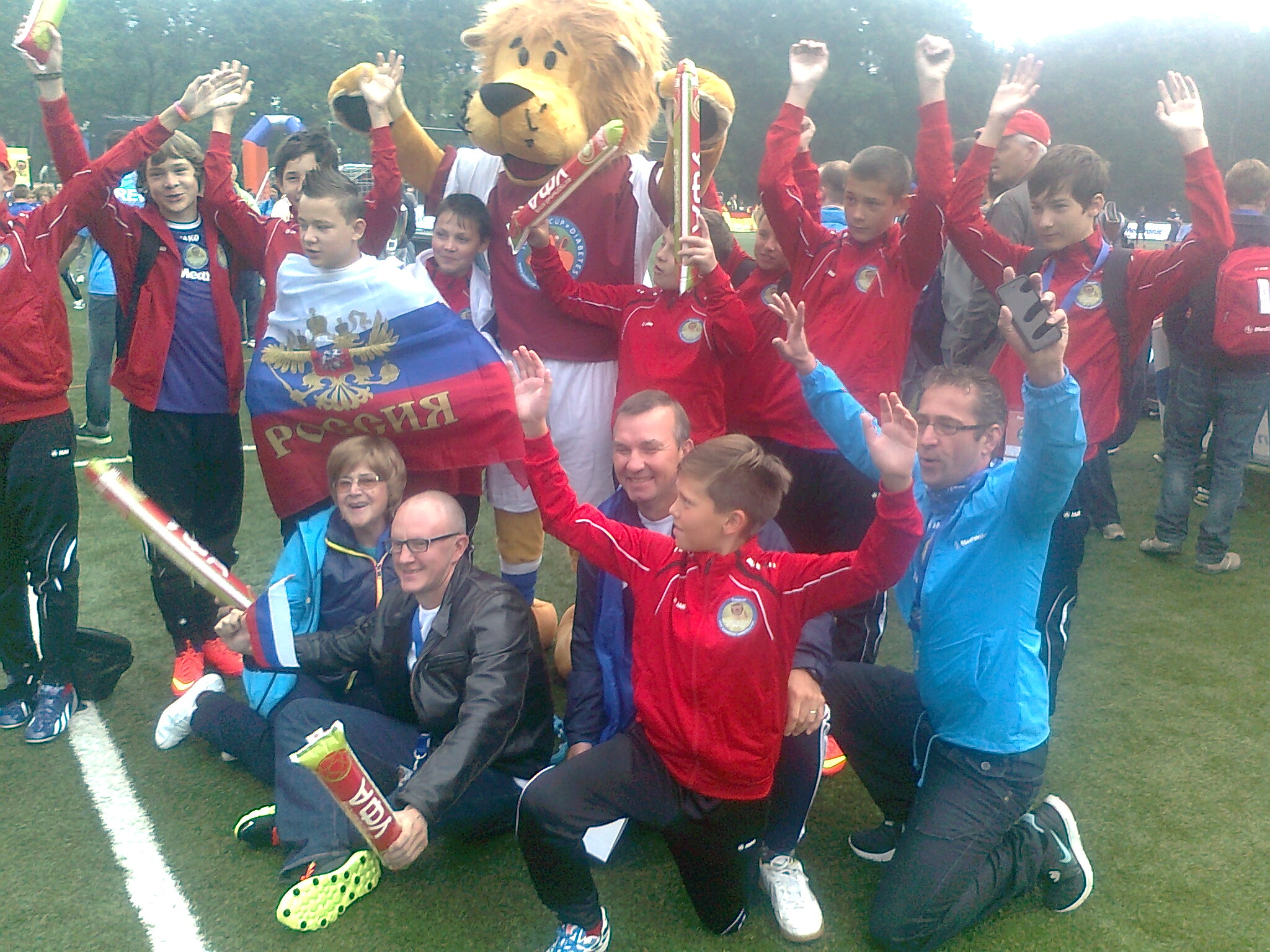 22-24 августа 2014г. Чемпионат мира по футболу для детей с диабетом