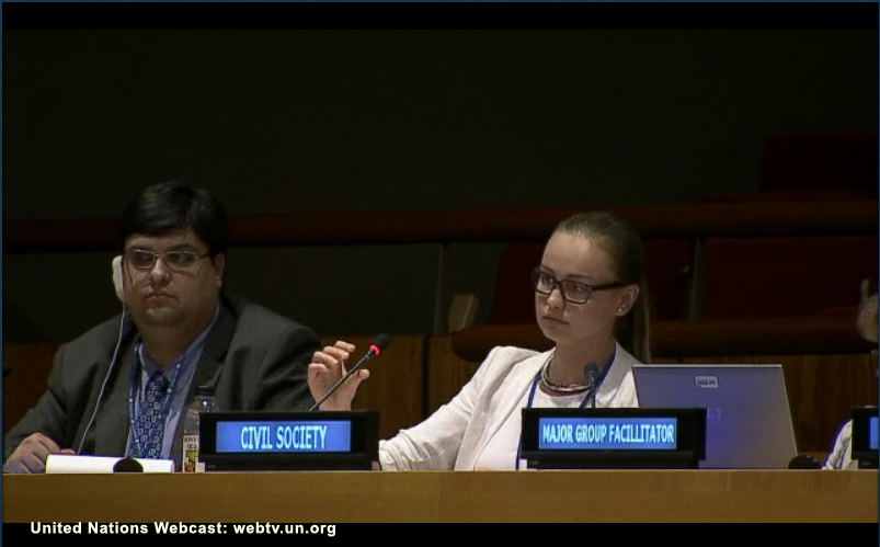 Общественная организация из России услышана в ООН