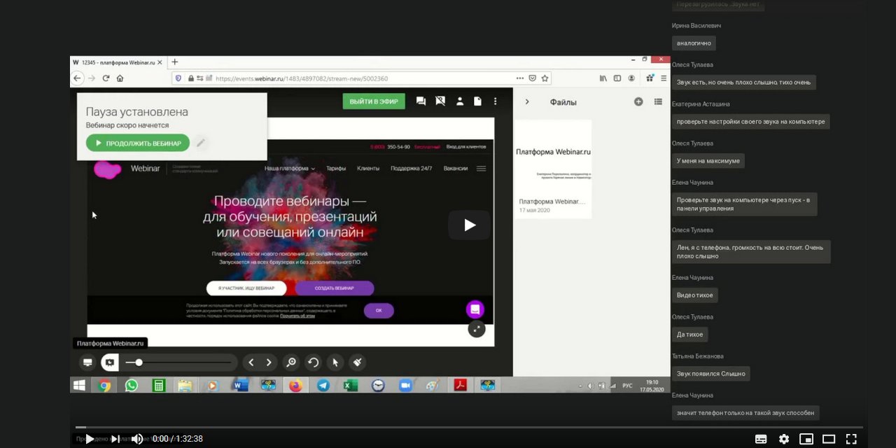 19.05.2020 Москва. Дистанционные методы работы НКО пациентов