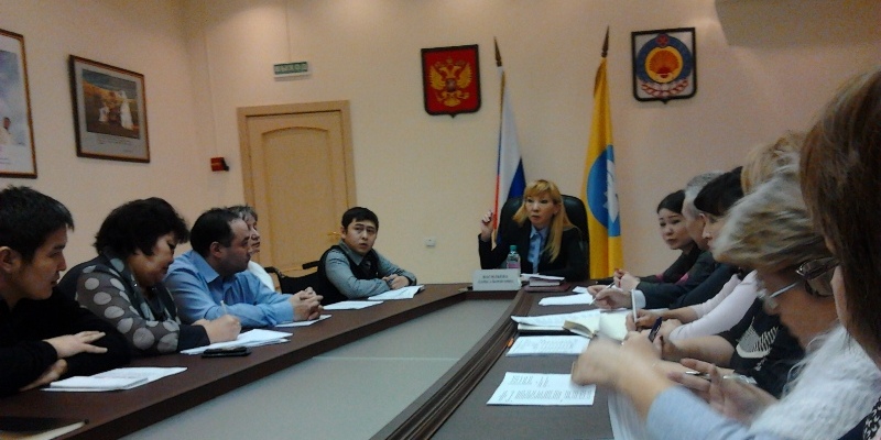 21.02.2014 Калмыкия. Встреча с заместителем председателя правительства республики Калмыкия