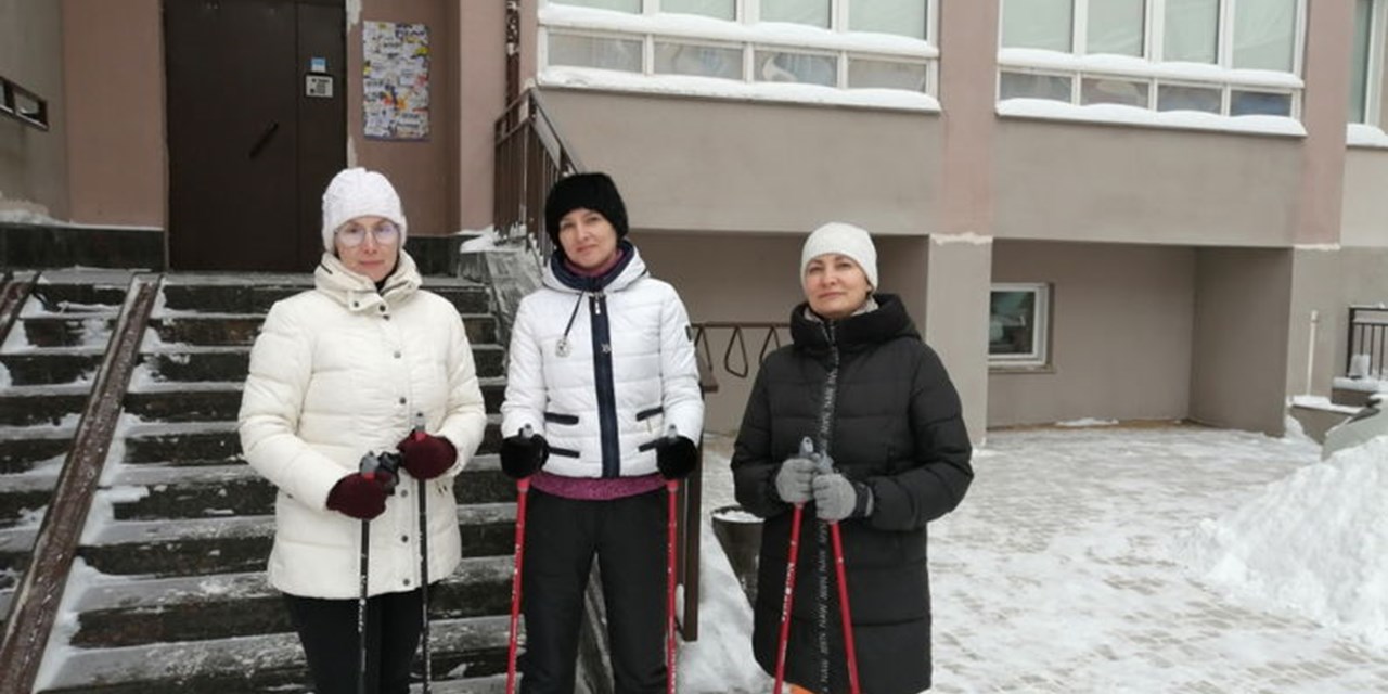 31.01.2021 Киров. Мороз и снег «Шагам здоровья» не помеха!